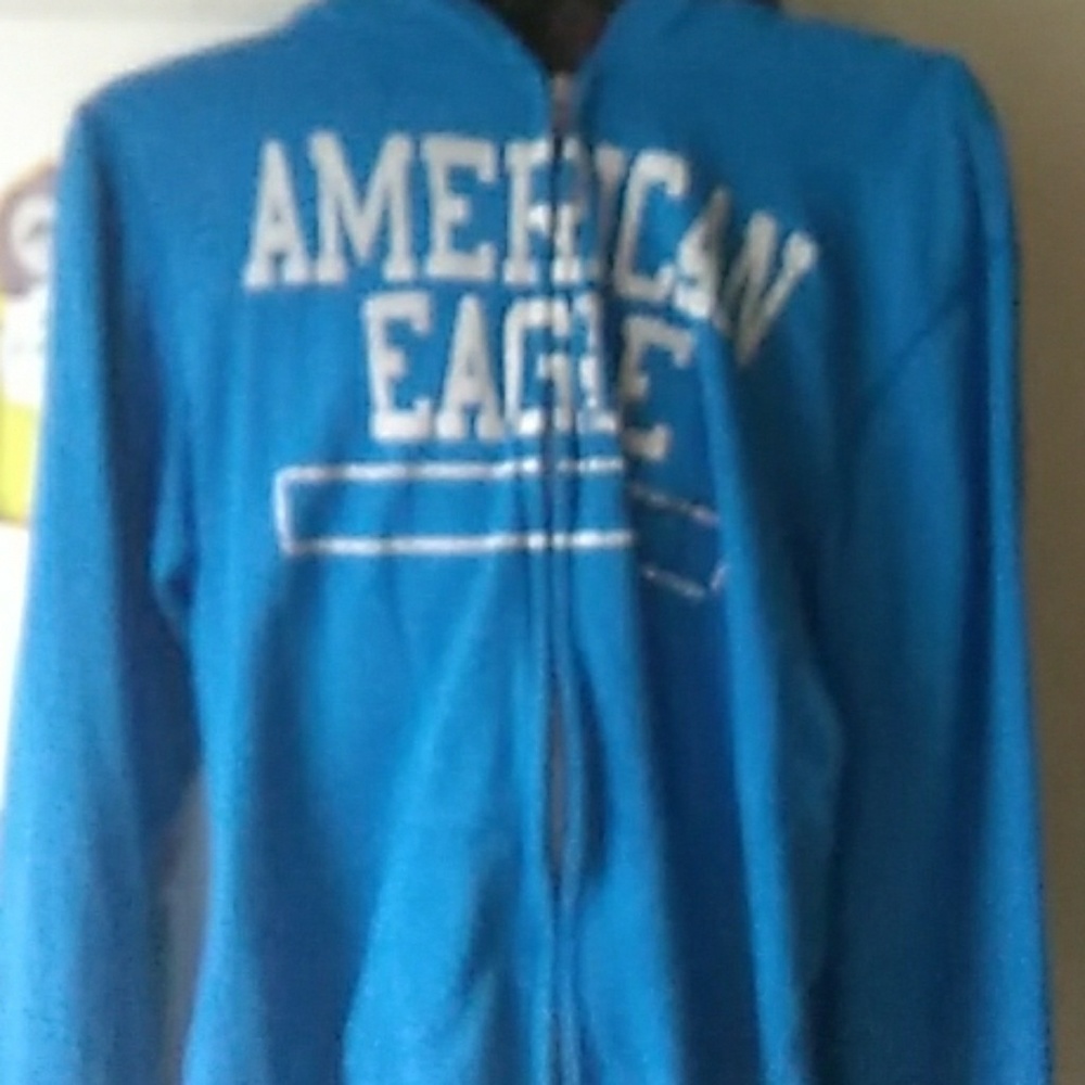 American eagle hoodie zip up